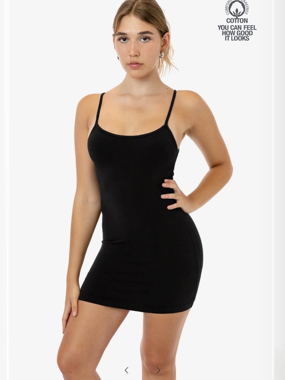 LA Apparel black dress